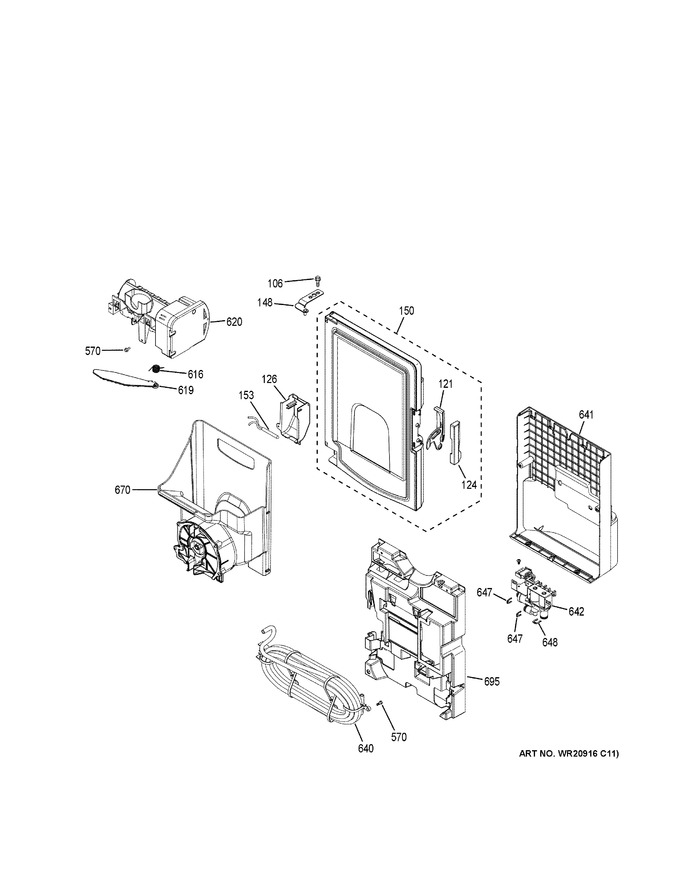 Diagram for GFE28HSKCSS