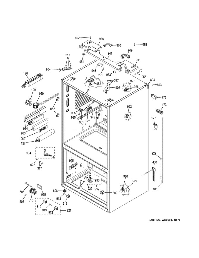 Diagram for GFE28GMKDES