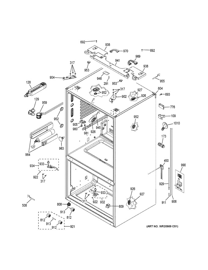 Diagram for PWE23KMKEES