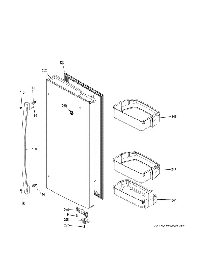 Diagram for GYE22HSKDSS