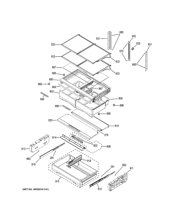 Diagram for GFE28HMKDES