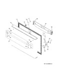 Diagram for Freezer Door