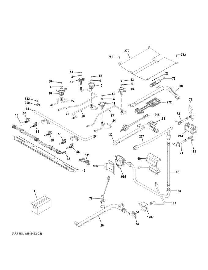 Diagram for JGB860DEJ5BB