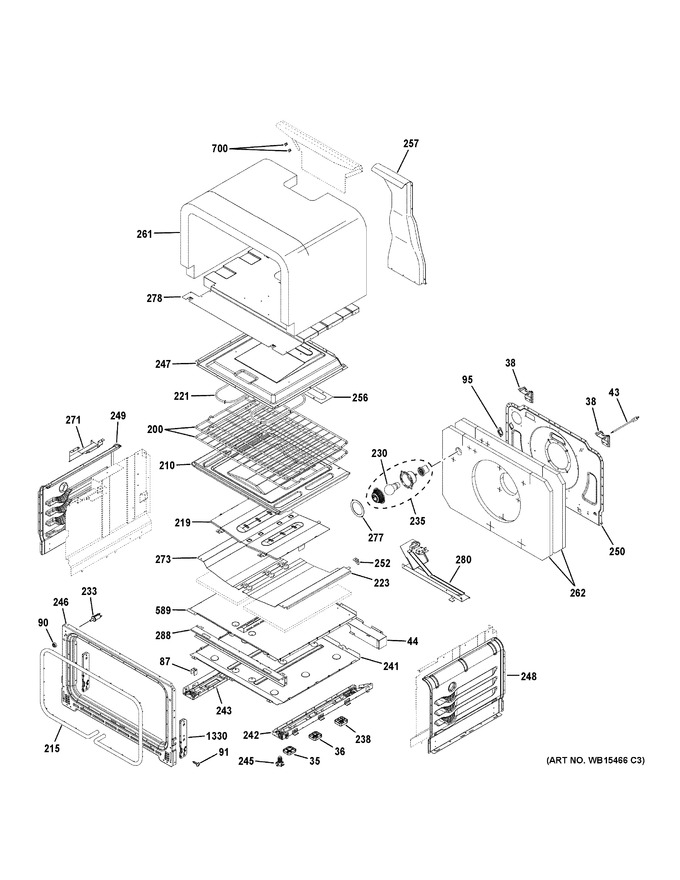 Diagram for JGB860DEJ5WW