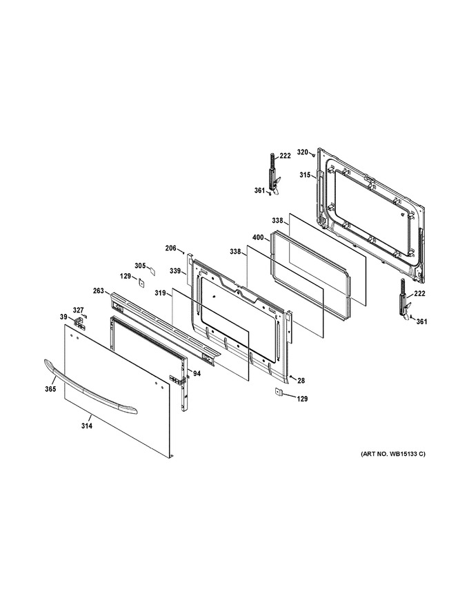 Diagram for JGB870DET3BB