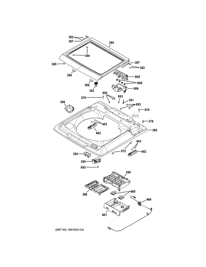 Diagram for GTW685BSL0WS