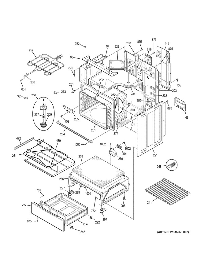 Diagram for JB700SJ3SS