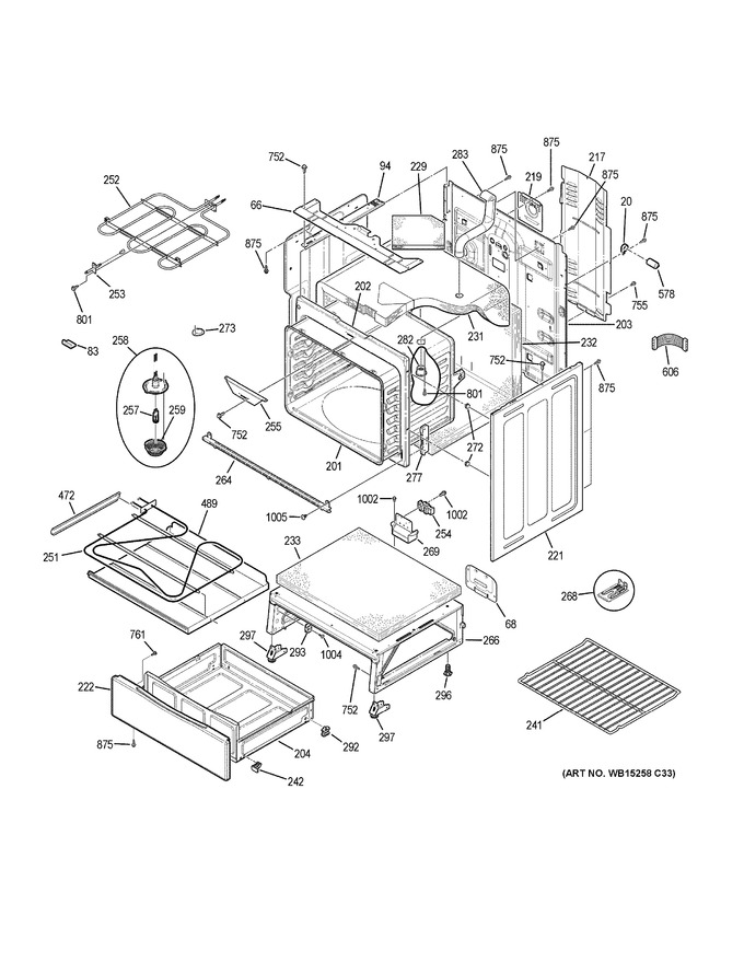 Diagram for JB750DJ4BB