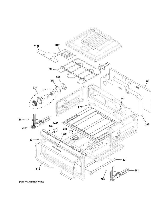 Diagram for PGS960BEL1TS