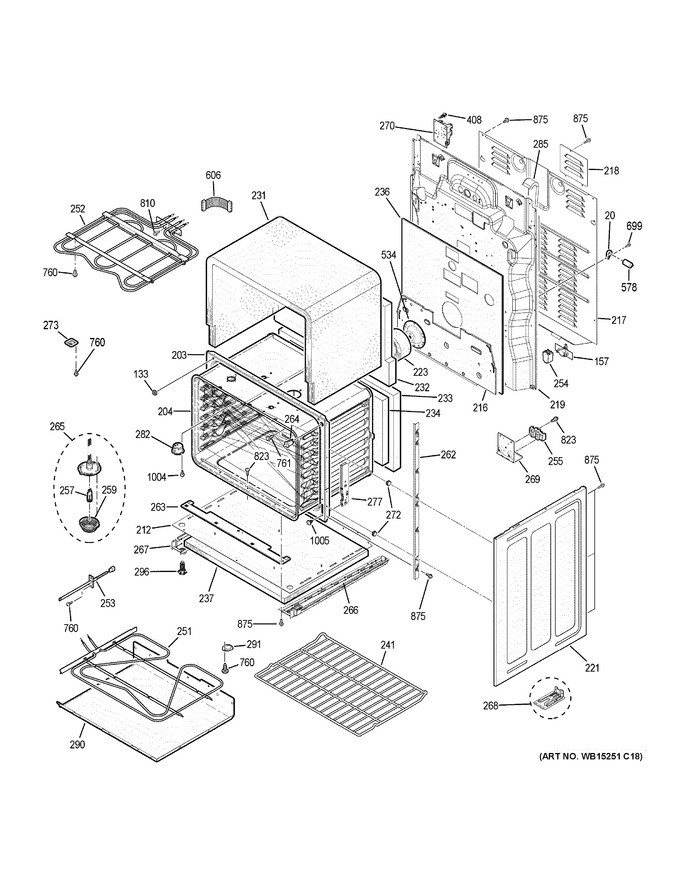 Diagram for PB980SJ3SS