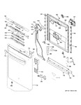 Diagram for Escutcheon & Door Assembly