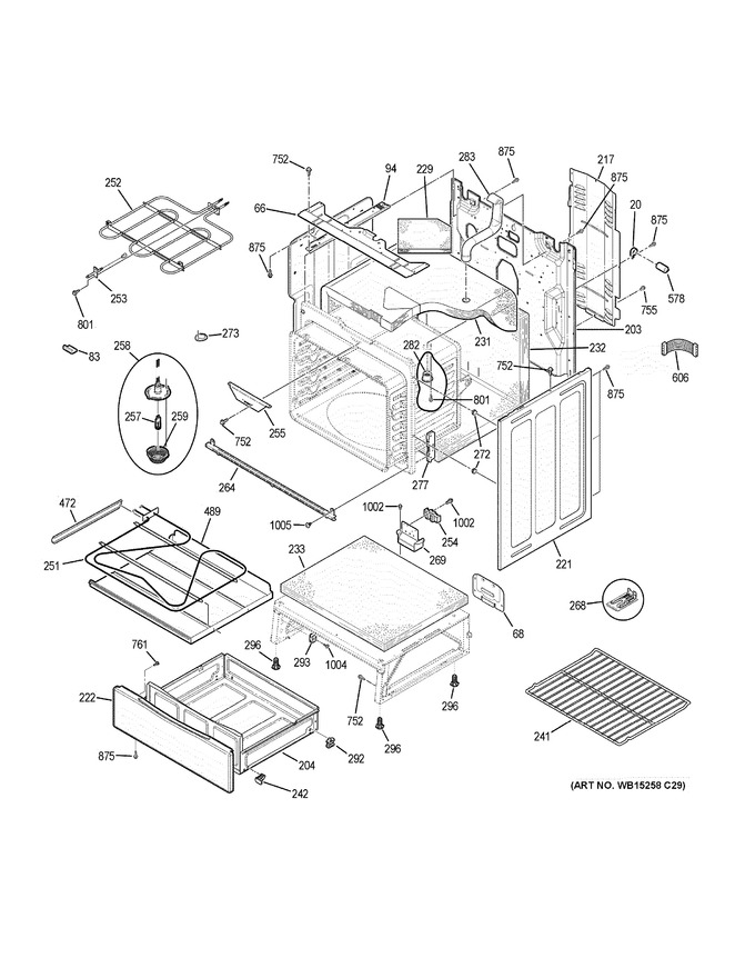 Diagram for JB750DJ5BB