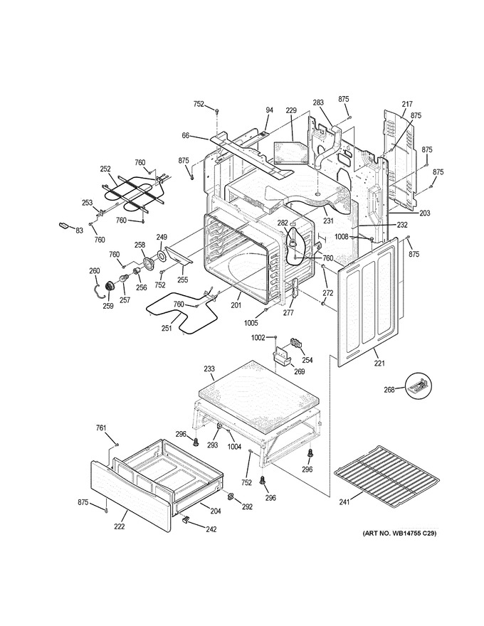 Diagram for JBS60RK3SS