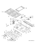 Diagram for Control Panel & Cooktop