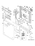 Diagram for Escutcheon & Door Assembly