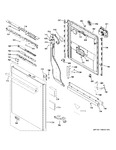 Diagram for Escutcheon & Door Assembly