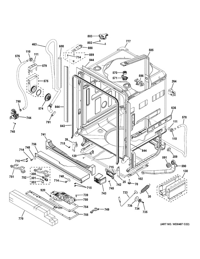 Diagram for PDT855SIJ2II