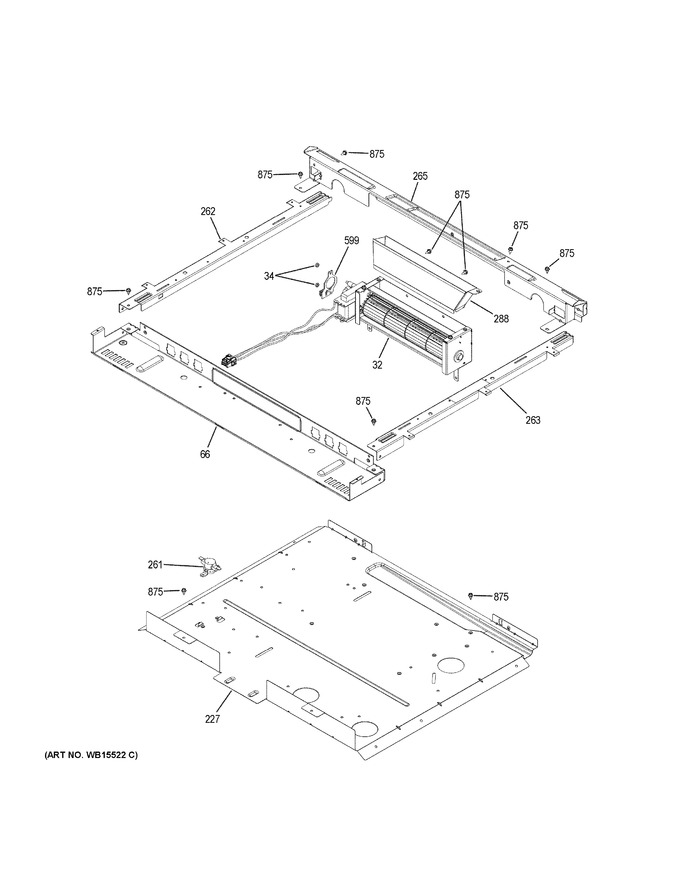 Diagram for JS645EL1ES