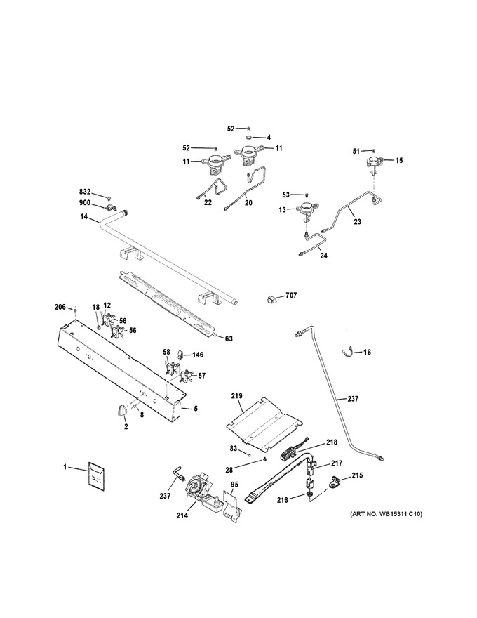 Diagram for JGBS60REK2SS