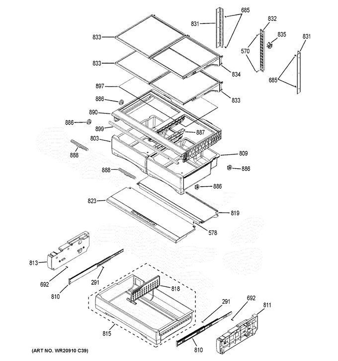 Diagram for DFE28JBLBTS