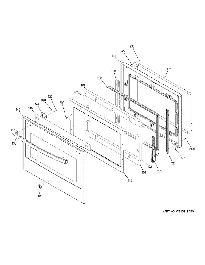 Diagram for PT7550BL7TS