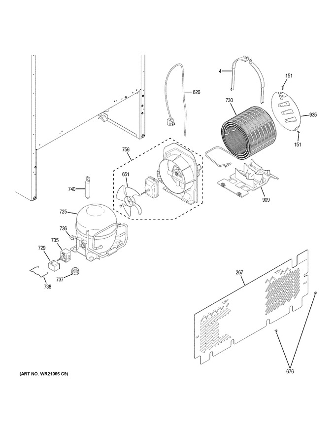 Diagram for GTE18ITHHRWW