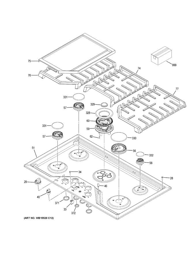 Diagram for CGP9536SL1SS