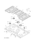 Diagram for Control Panel & Cooktop