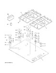 Diagram for Control Panel & Cooktop