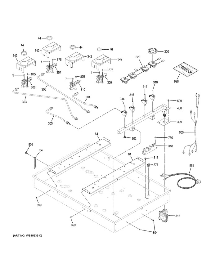 Diagram for JGP5530DL1BB