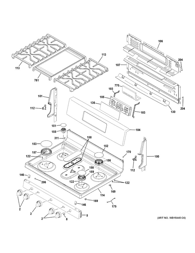 Diagram for JGB700EEJ3ES