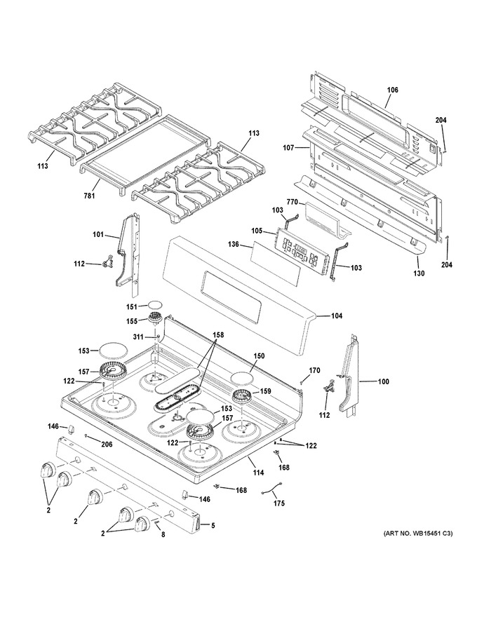 Diagram for JGB720EEJ3ES