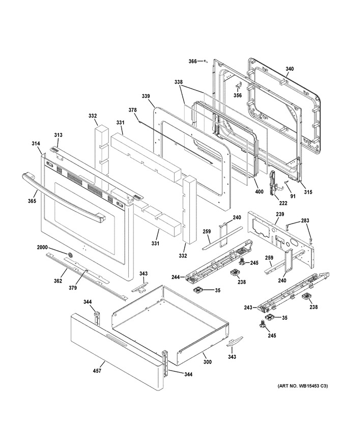 Diagram for JGB720SEJ3SS