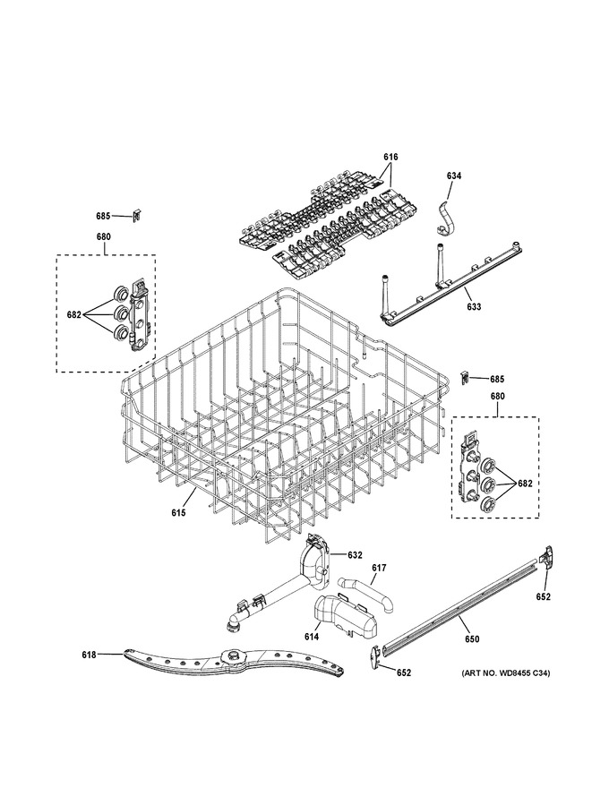 Diagram for GDF610PGJ5WW