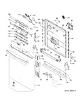 Diagram for Escutcheon & Door Assembly