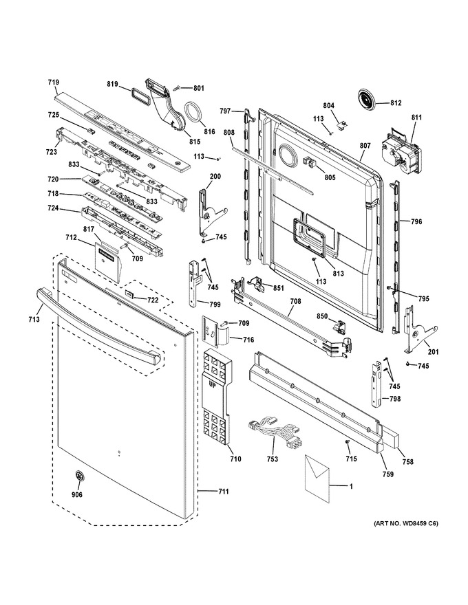 Diagram for GDT635HMJ5ES