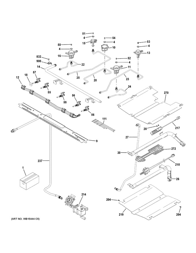 Diagram for JGB660DEJ3BB