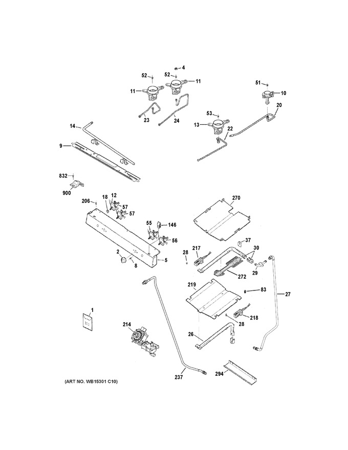 Diagram for JGB635DEK2CC