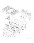 Diagram for Control Panel & Cooktop