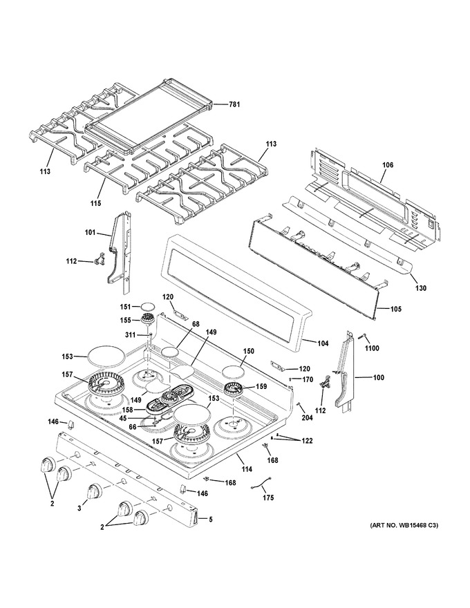 Diagram for PGB960EEJ4ES