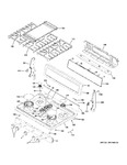 Diagram for Control Panel & Cooktop