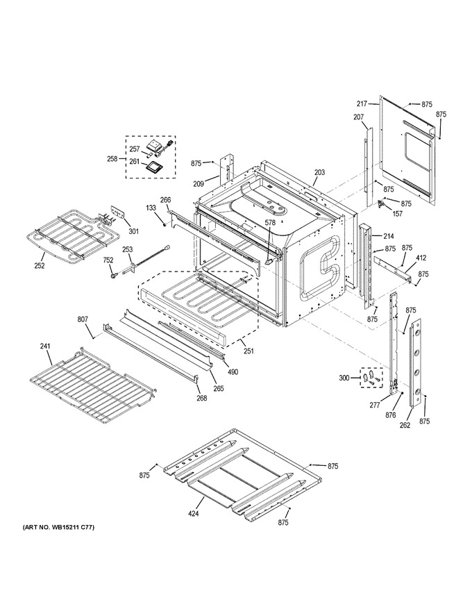 Diagram for JT3000SF5SS