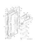 Diagram for Fresh Food Door