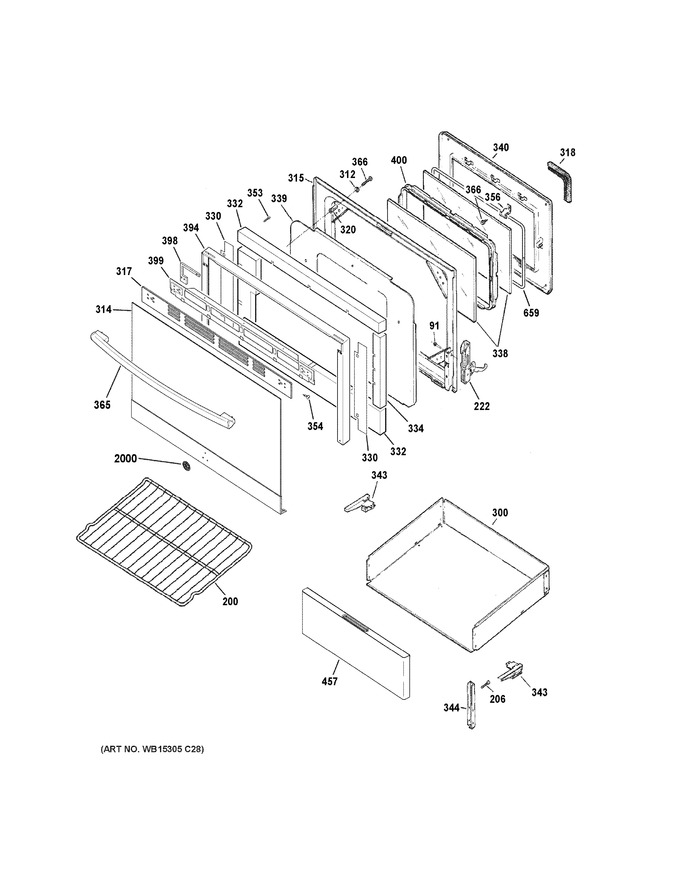 Diagram for JB255RK4SS