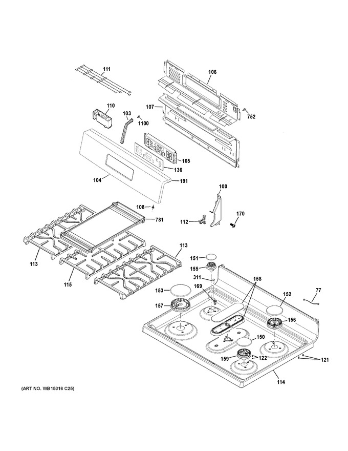 Diagram for JGBS66REK2SS