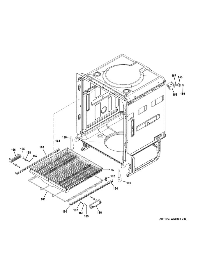 Diagram for PDT855SFL3DS