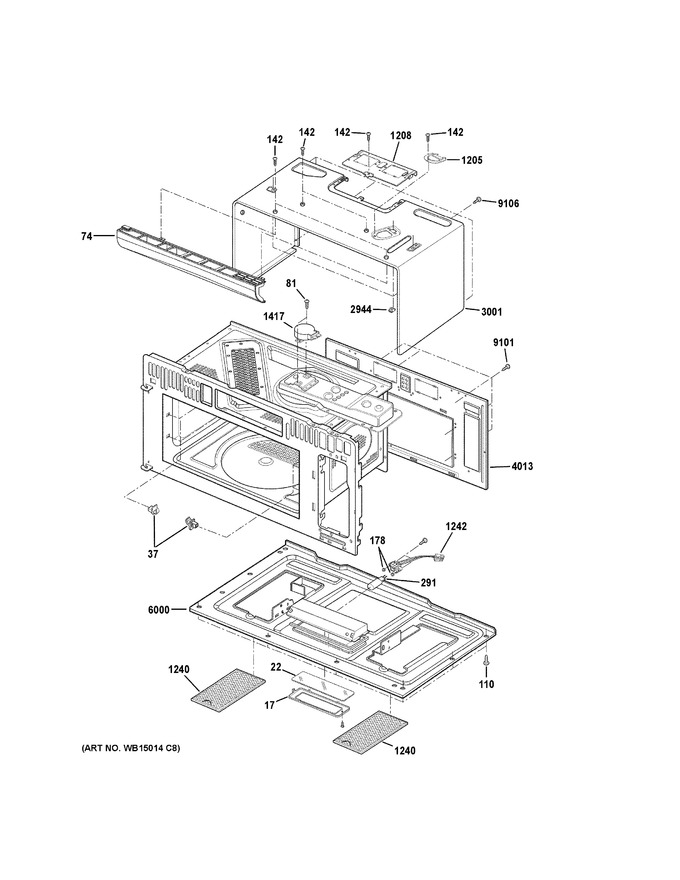 Diagram for PSA9240SF4SS