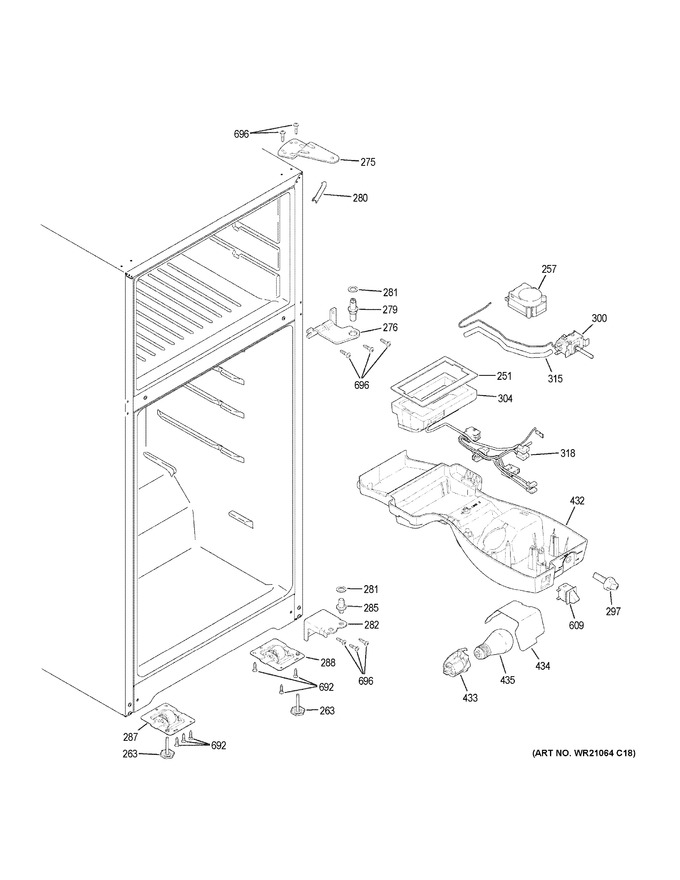 Diagram for GIE18HGHLRWW