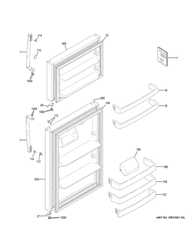 Diagram for GTE18LGHLRWW