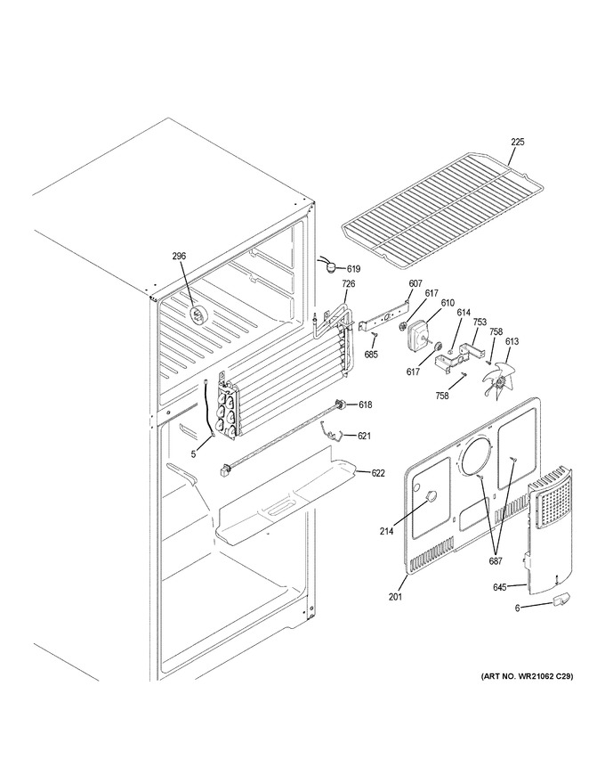 Diagram for GTE15NTHLRWW